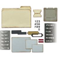 Sizzix • tim holtz thinlits die set specimen 54pcs - thumbnail