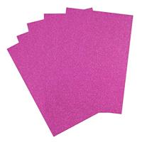 Florence • glitterpapier 250g a4 roze 5x - thumbnail