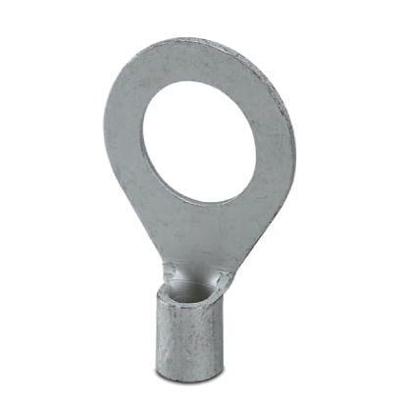 Phoenix Contact 3240093 Ringkabelschoen Dwarsdoorsnede (max.): 10 mm² Schachtdiameter: 13 mm Ongeïsoleerd Metaal 100 stuk(s)