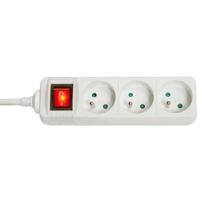 Lindy 73124 Binnen 3AC outlet(s) Wit power uitbreiding