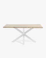 Kave Home Eettafel 'Argo' 180 x 100cm, kleur Wit - thumbnail