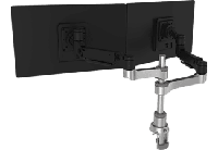 R-Go Tools R-Go Dubbele monitorarm Caparo (gasvering) - thumbnail