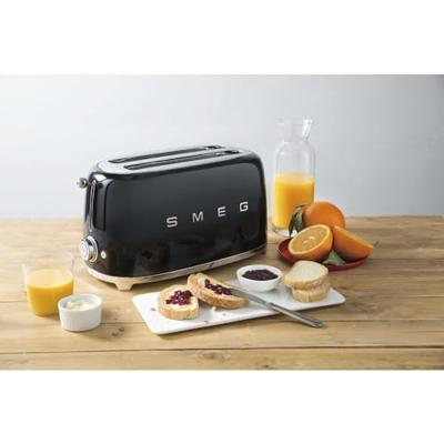 Smeg TSF02BLEU Broodrooster Zwart