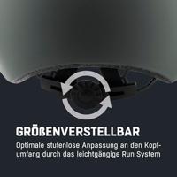 Olympic Sportswear Alpina sports urban helm haarlem 57-61 mat grijs - thumbnail