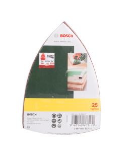 BOSCH 25 schuurhaken voor meerdere slijpmachines