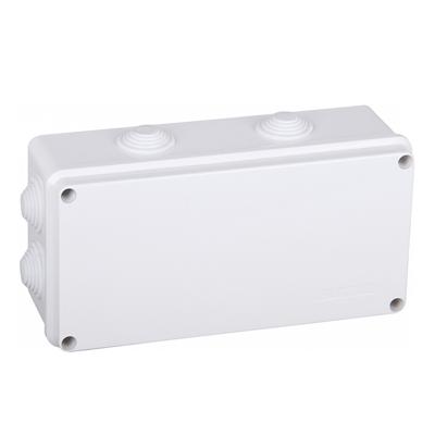 Lasdoos - IP65 Waterdicht - 8 Flexibele ingangen - 200x100x70 mm - Voor binnen en buitengebruik - Wit Lasdoos - IP65 Waterdicht - 8 Flexibele ingangen - 200x100x70 mm - Voor binnen en buitengebruik - Wit