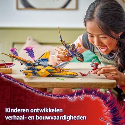 LEGO ninjago 71833 ras en arins superstormvliegtuig