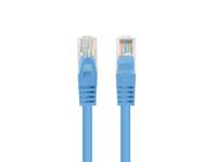 Stevige UTP-netwerkkabel categorie 6 Lanberg PCU6-20CC-0025-B Blauw 25 cm U/UTP (UTP) - thumbnail