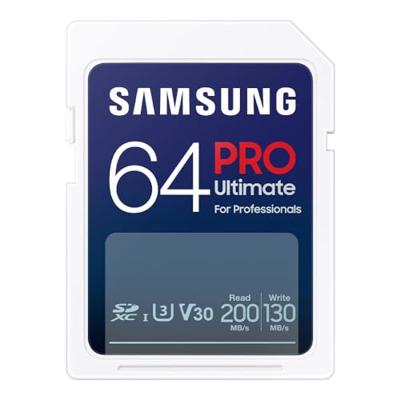Samsung PRO Ultimate SDXC 64GB UHS-I V30 met kaartlezer