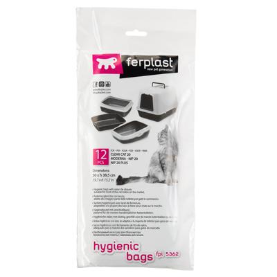 FPI 5362 Hygiënische kattenbakvulling Bella Prima Nip Ferplast 12 stuks