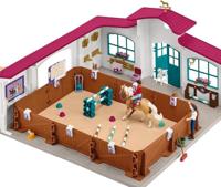Grand Manege Equestre, Figuur- en accessoiredoos, Schleich 42639 Horse Club, Voor kinderen vanaf 5 jaar - thumbnail