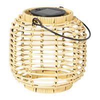 Solar lantaarn - bruin - ø15x15 cm - thumbnail