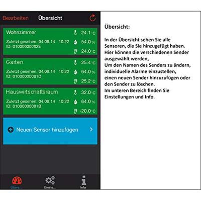Techno Line MA 10050 Mobile Alerts MA 10050 Draadloos weerstation Verwachting voor 12 tot 24 uur Aantal sensoren max.: 50 Techno Line MA 10050 Mobile Alerts MA 10050 Draadloos weerstation Verwachting voor 12 tot 24 uur Aantal sensoren max.: 50