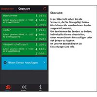 Techno Line MA 10050 Mobile Alerts MA 10050 Draadloos weerstation Verwachting voor 12 tot 24 uur Aantal sensoren max.: 50 - thumbnail