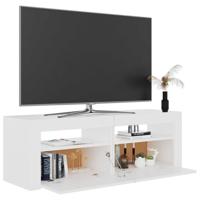 Tv-meubel met LED-verlichting 120x35x40 cm wit - thumbnail