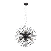 Searchlight Zwarte hanglampSputnik Ø 56cm - 6310-10BK - thumbnail
