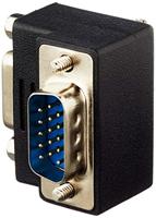 VGA Hoekadapter 90° - thumbnail
