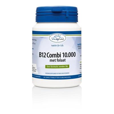 Vitakruid B12 Combi 10.000® met Actief Folaat Vitamine Vitakruid B12 Combi 10.000® met Actief Folaat Vitamine