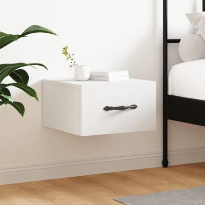 Nachtkastje wandgemonteerd 35x35x20 cm wit Nachtkastje wandgemonteerd 35x35x20 cm wit