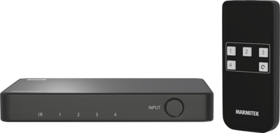 Marmitek Connect 740 – HDMI Switch 8K 60Hz – 4K 120Hz – HDMI 2.1 – 4 in / 1 uit Marmitek Connect 740 – HDMI Switch 8K 60Hz – 4K 120Hz – HDMI 2.1 – 4 in / 1 uit