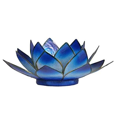 Lotus Sfeerlicht Blauw Tweekleurig
