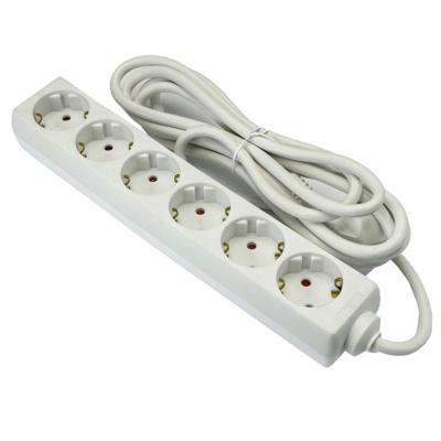 Enzo Entac TCD RA 6-voudig 3meter snoer wit 6872621