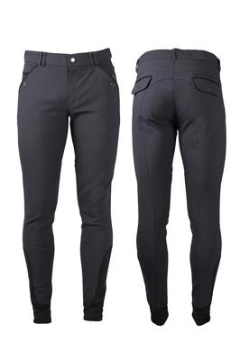 QHP Jack H rijbroek donkergrijs maat:50