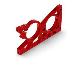 Bulkhead Mid-Rear Aluminium (RED) (1PCS) (AR320262)