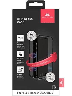 Black Rock Cover 360° Glass IPhone 7/8 Zwart