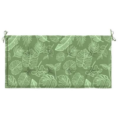 Tuinbankkussen 100x50x3 cm oxford stof bladpatroon