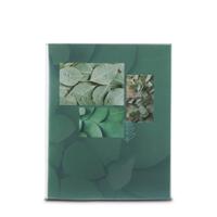 Hama Singo II Soft Cover Fotoalbum Leaves voor 80 Foto's van 10x15 cm Groen - thumbnail