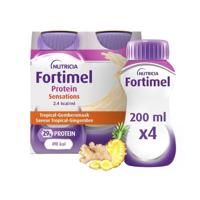 Fortimel Protein 2.4kcal Tropisch Gember 4x200ml - thumbnail