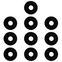 10 STKS terug camera lens voor Meizu Meilan A5/M5 - thumbnail