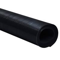 VidaXL Rubberen anti-slip vloermat 2x1m fijn geribbeld - thumbnail