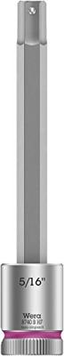 Wera 8740 B HF Binnenzeskant Zyklop Bitdop met 3/8"-aandrijving met vasthoudfunctie, 5/16" x 100 mm - 1 stuk(s) - 05003092001 - thumbnail