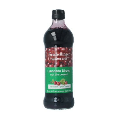 Terschellinger Cranberry-vlierbes siroop bio 500 Milliliter