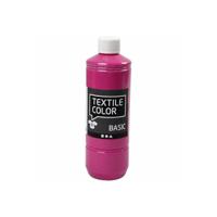 Creativ Company Textielverf - roze, 500ml - thumbnail