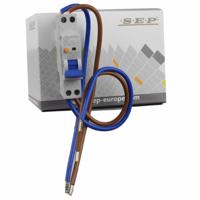 SEP aardlekschakelaar 2 polig 40A/30mA - thumbnail