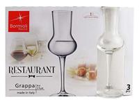 Bormioli Grappaglazen Restaurant - 80 ml - 3 stuks - thumbnail