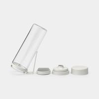 Brabantia Make & Take waterfles met zeef 0,5 liter light grey - thumbnail