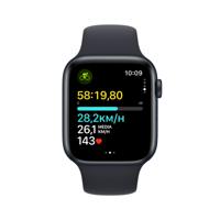 Smartwatch Apple Watch SE Zwart 44 mm - thumbnail