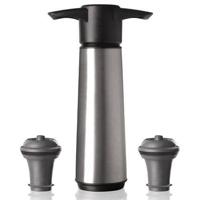 Vacu Vin wine saver set rvs - thumbnail