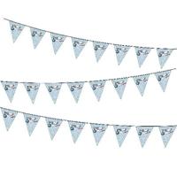 Vlaggenlijn Ooievaar blauw - thumbnail