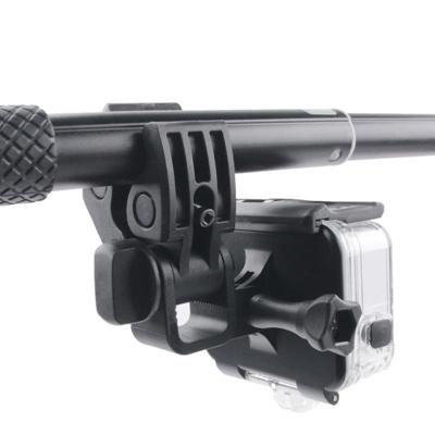 Klem Mount Adapter Kit aansluiten met waterdichte rugdekking voor GoPro HERO 6 /5 (zwart)