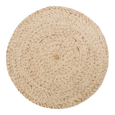 Kave Home Rond Vloerkleed 'Takashi' Ø200cm, kleur Naturel Kave Home Rond Vloerkleed 'Takashi' Ø200cm, kleur Naturel