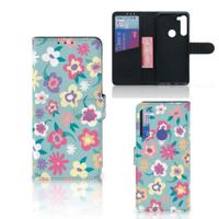 Motorola G8 Power Hoesje Flower Power - thumbnail