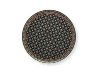 Pip Studio Taartplateau Klein Clover Groen 21cm - thumbnail