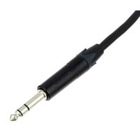 Cordial CPM2,5MV XLR Adapterkabel [1x XLR-stekker - 1x Jackplug male 6,3 mm] 2.50 m Zwart - thumbnail