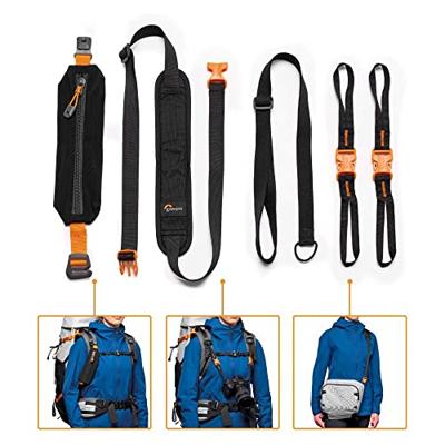 Lowepro PhotoSport PRO BP 55L, rugzak voor reflex- en spiegelloze camera's, toegang voor en achter, verwijderbare camera-inzetstuk, accessoirebanden, maat: S/M, kleur donker/lichtgrijs, Grijs, M, PRO