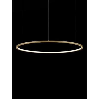 Lyora Ronde hanglampTarquin goud Ø 80cm - 9345606